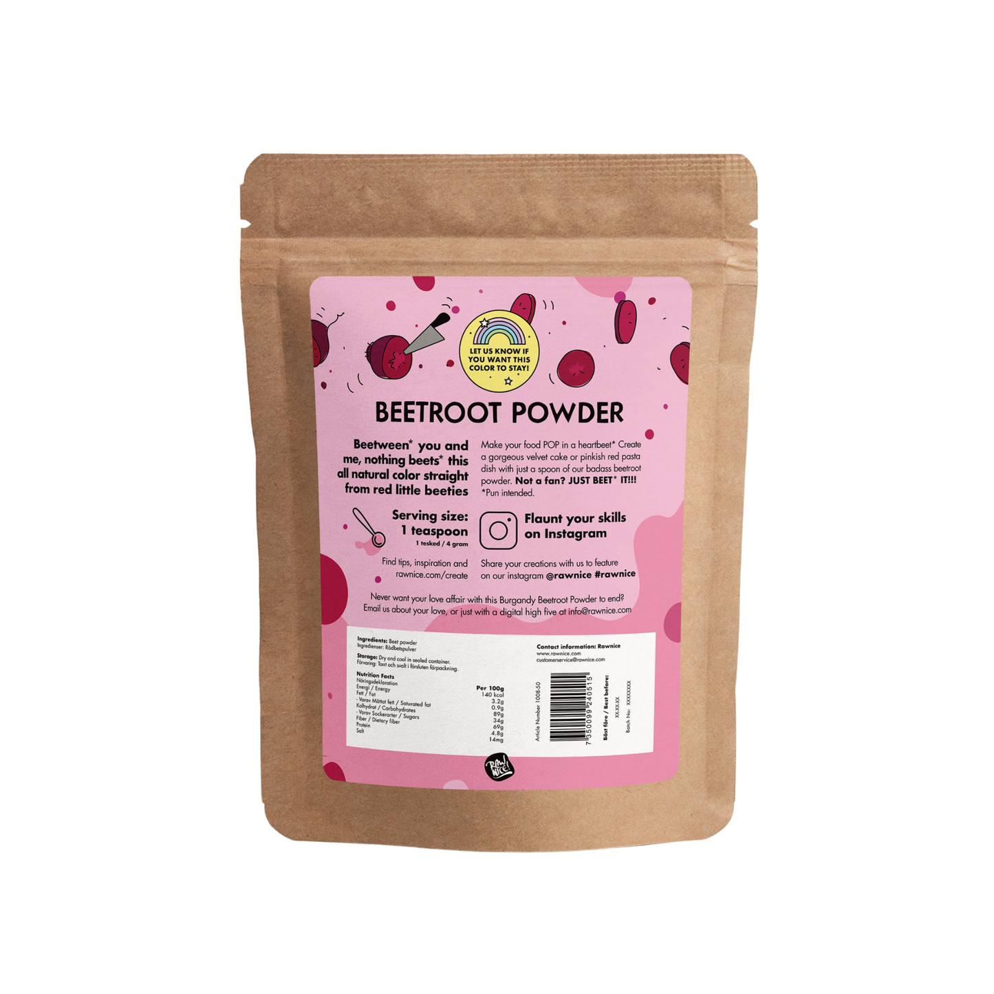 Beet Powder - Short Date
