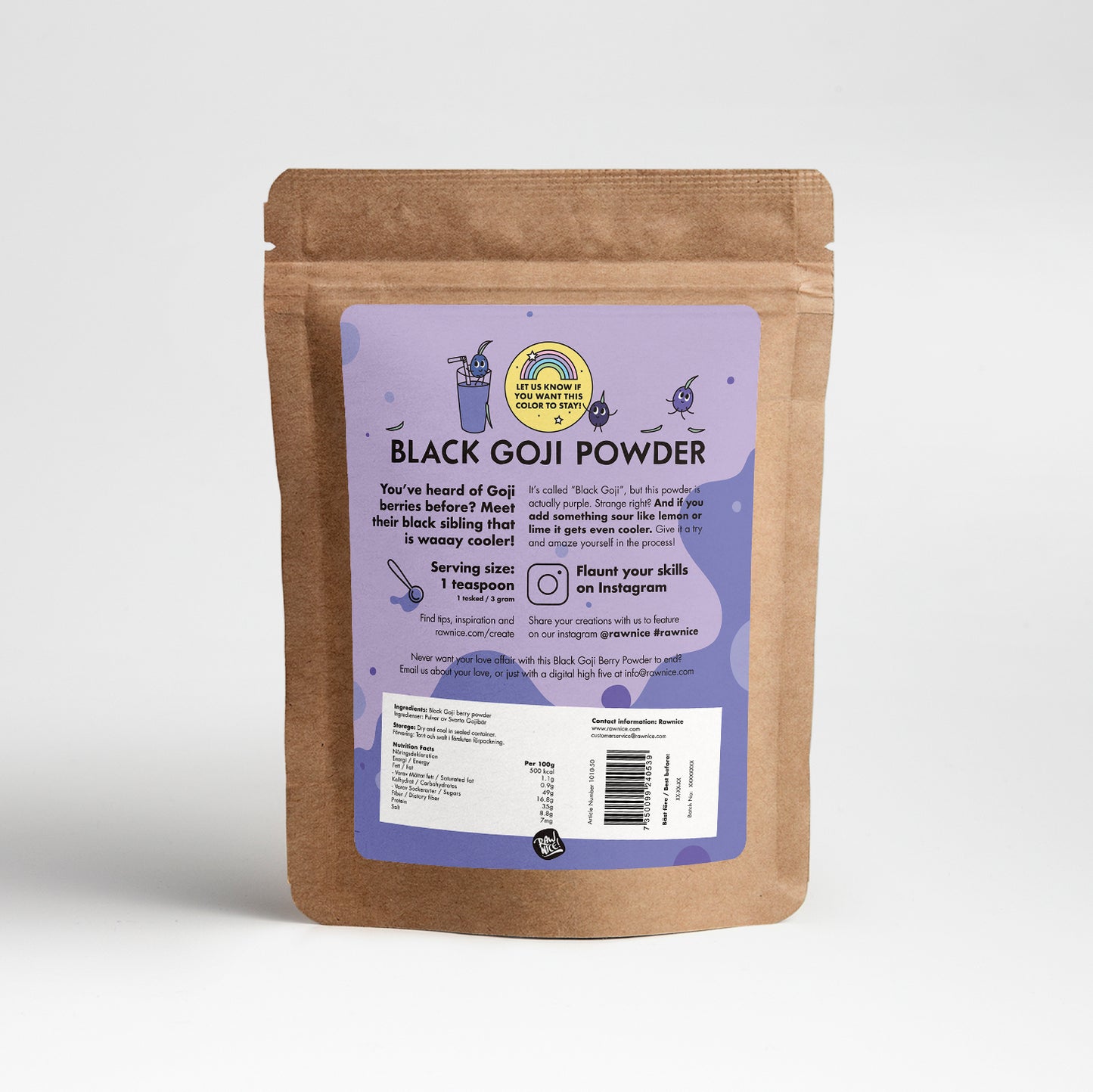 Black Goji Powder