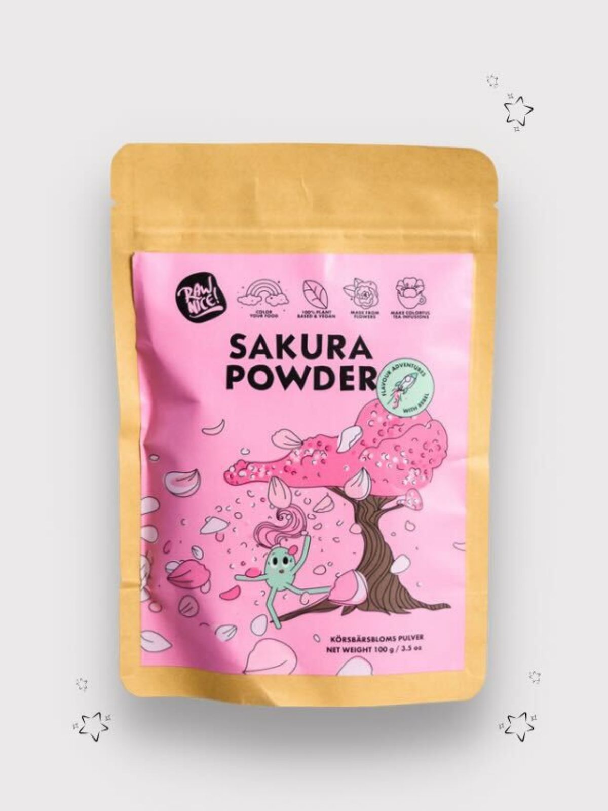 Sakura Powder Color Code Sakura (Cherry Blossom ) Powder – Rawnice Bulk